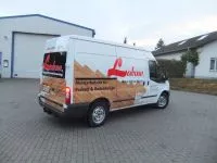 Parkett-Labow Fahrzeugbeschriftung mit Digitaldruck Parkett-Labow Fahrzeugbeschriftung mit Digitaldruck