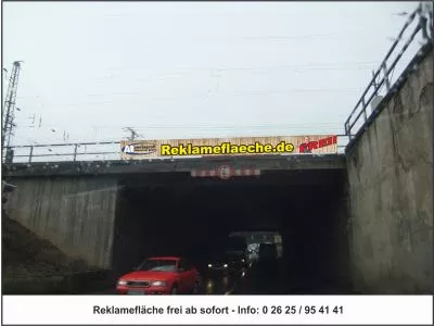 Reklameflaeche Andernacherstrasse Koblenz Fahrtrichtung Stadteinwärts