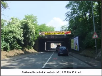 Reklameflaeche Andernacherstrasse Koblenz Fahrtrichtung Stadteinwärts