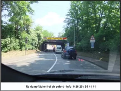 Reklameflaeche Andernacherstrasse Koblenz Fahrtrichtung Stadteinwärts