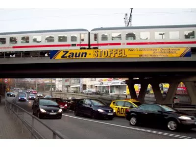 Reklamefläche Cusanusstraße Koblenz B9 Stadt Auswärts