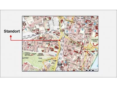 Stadtplan-2009 01 08 Cusanusstrasse linke Seite Stadteinwaerts B9 inhalt