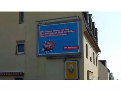 Reklamelfaeche Werbeflaeche Plakatanschlagtafeln in Koblenz am Rhein