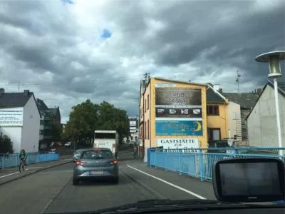 Diese Werbefläche ist eine der besten in Lahnstein Lahnbrücke