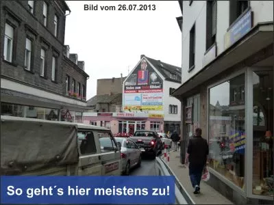 Koblenzerstraße 8 in 56727 Mayen Top-Querstandort Werbeflaeche Aussenwerbung