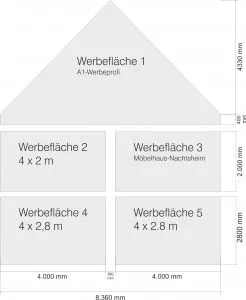 56727 Mayen Koblenzerstr. 8 Werbefläche Aussenwerbung