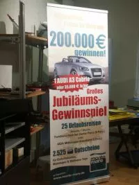 Rollup-Displaysystem von A1-Werbeprofi Rollup-Displaysystem von A1-Werbeprofi