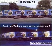 LKW-Beschriftung Digitaldruck auf Reflexfolie von A1 Werbeprofi