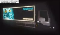LKW-Beschriftung Digitaldruck auf Reflexfolie bei Nacht von A1 Werbeprofi