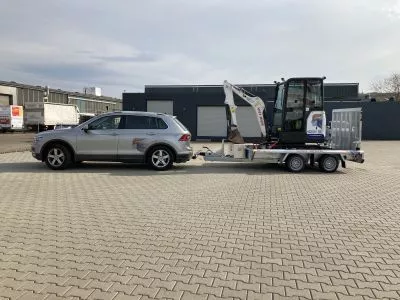 Anhänger Maschinentransporter Hapert 3,5 to