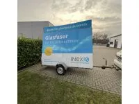 Werbeanhänger Dreieck
