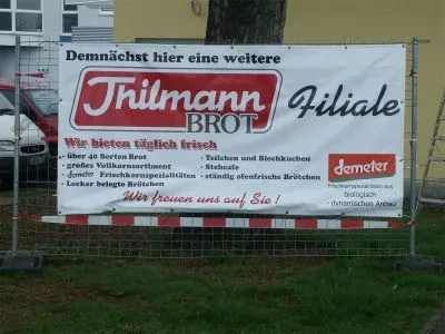 Spannbanner 3 x 1,2 m groß mit Digidruck